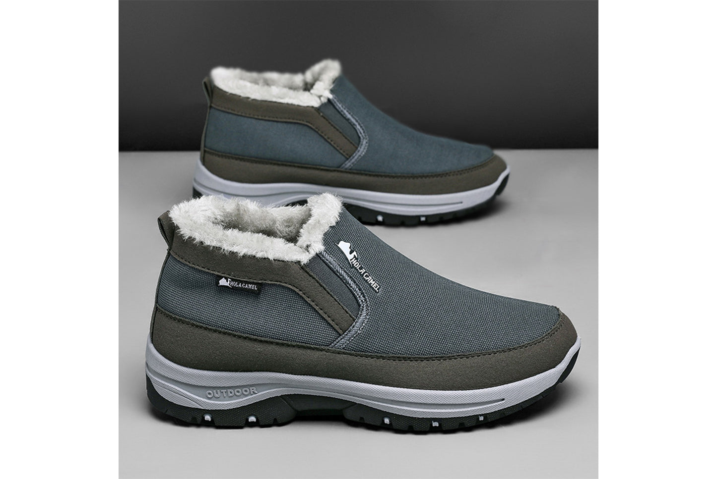 **Men's Outdoor Casual Lightweight Cotton Shoes**