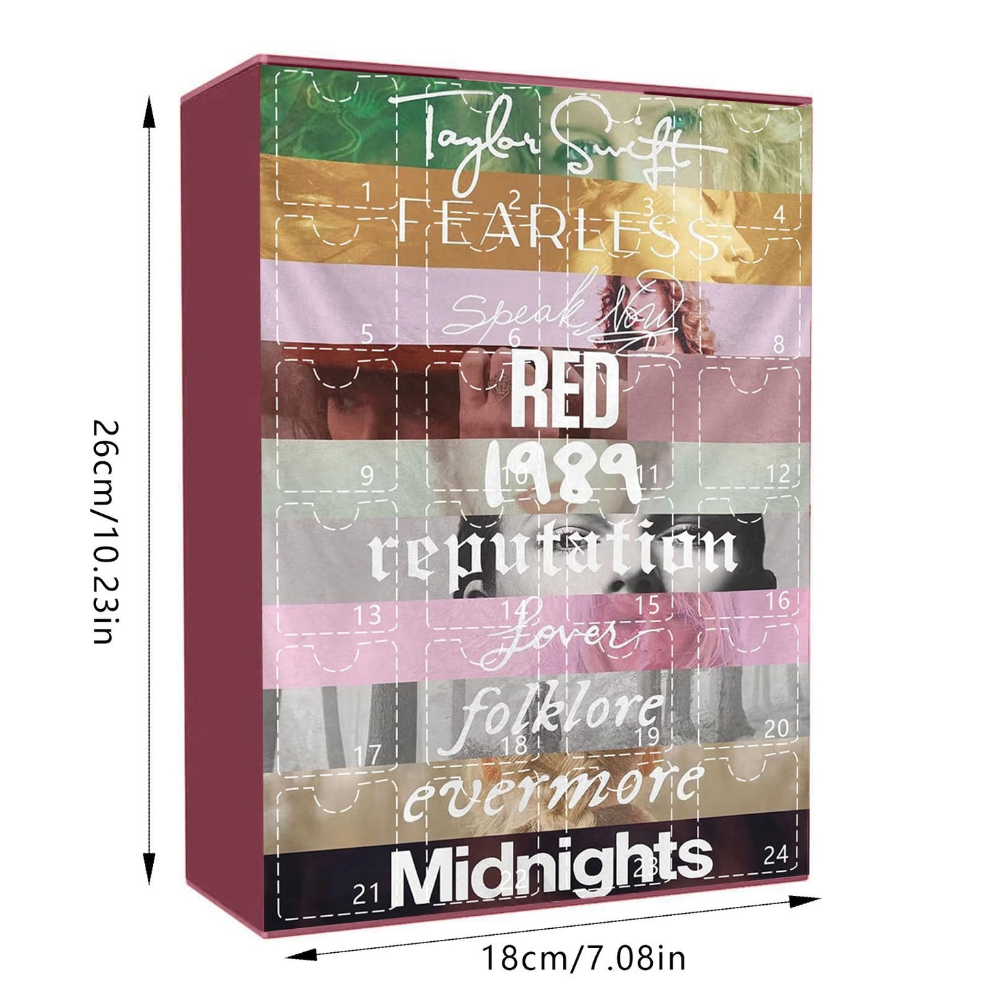 Taylor Swift Blind Box | Christmas Countdown Gift Box