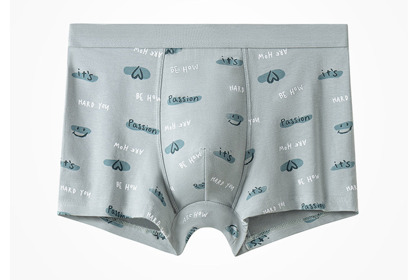 Men's Class A Pure Cotton Summer Sports Boxer Briefs