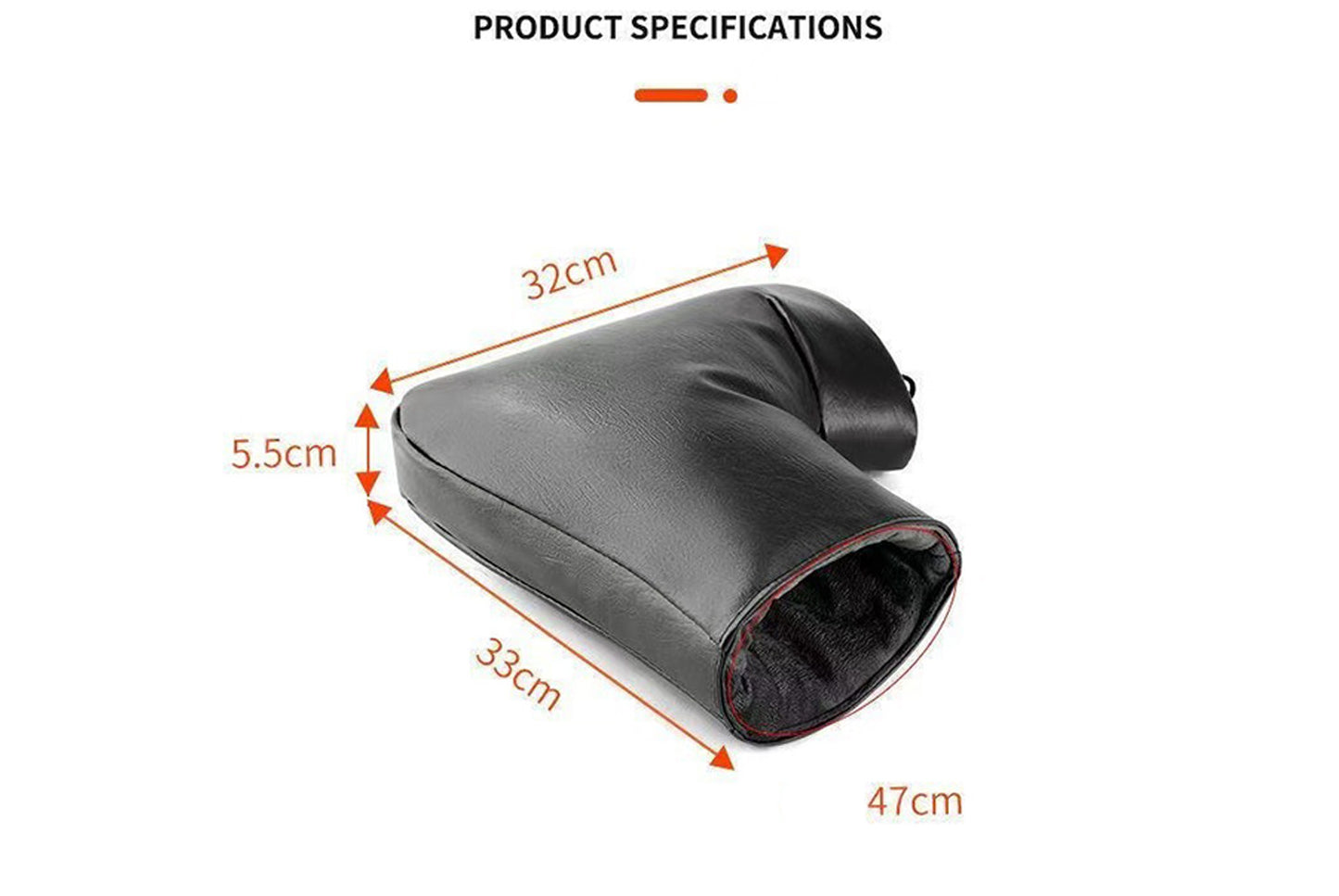 Winter Electric Motorcycle Thickened Waterproof Handlebar Covers