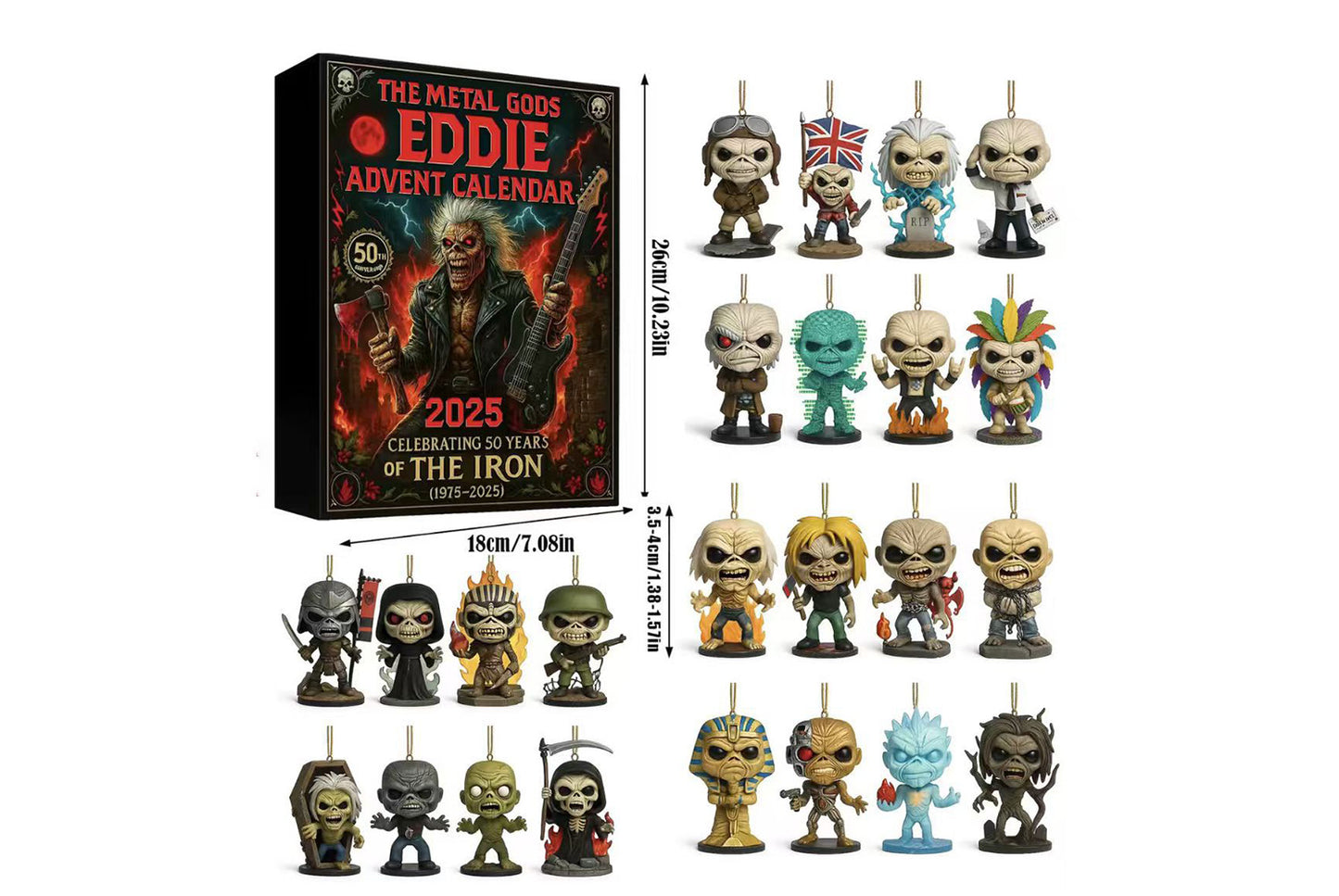 2025 Eddie 24-Day Countdown Blind Box Calendar