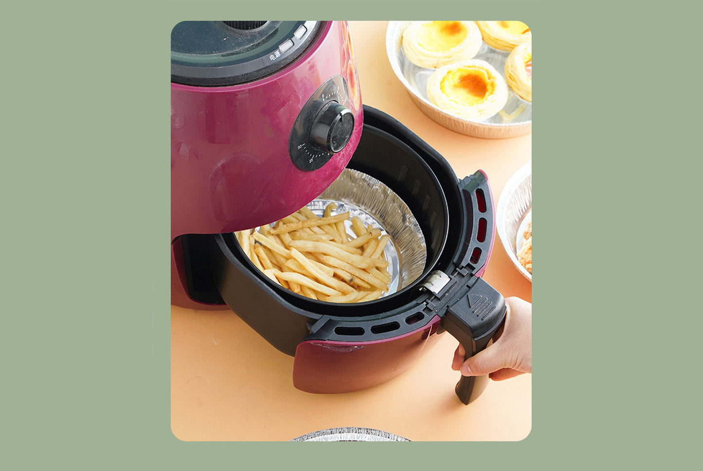 Thickened oven tin foil tray