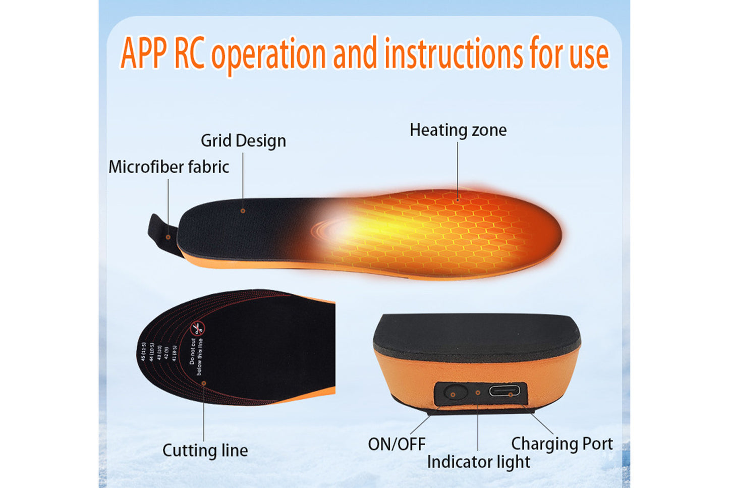 Electrically Heated Insoles