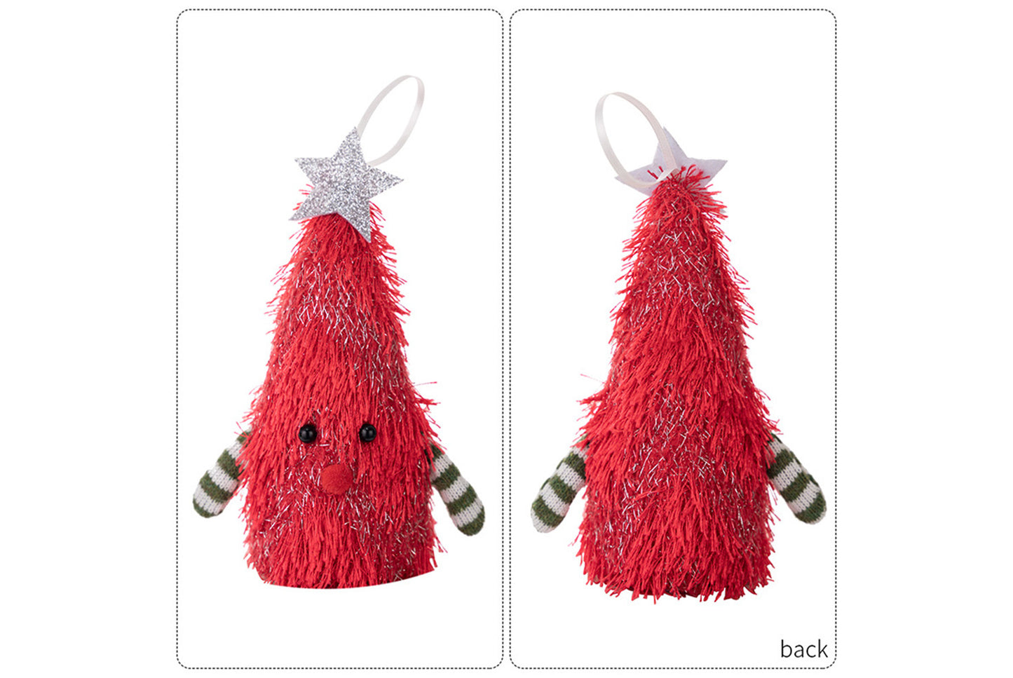 **Creative Light-Up Christmas Tree Pendant**