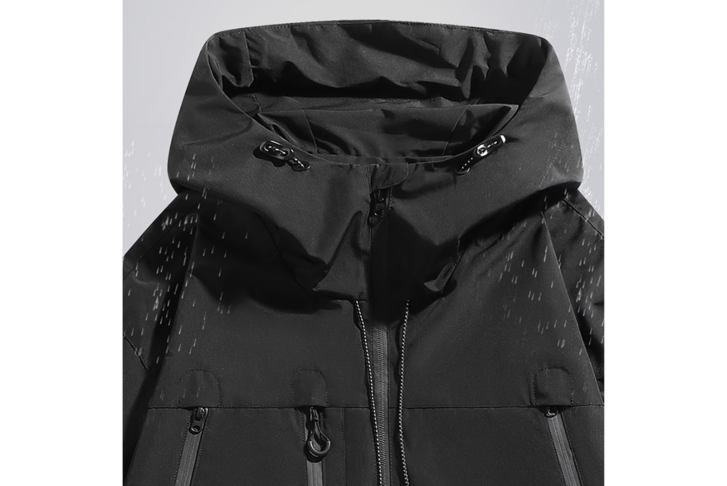 **Men's Three-Proof Waterproof Jacket (Multiple Colors Available, S-3XL)**