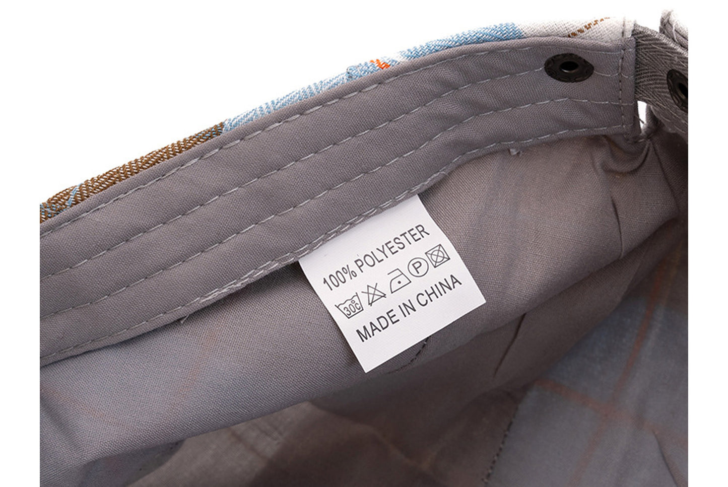 **Colorful Checkered Beret (Adjustable Head Circumference)**