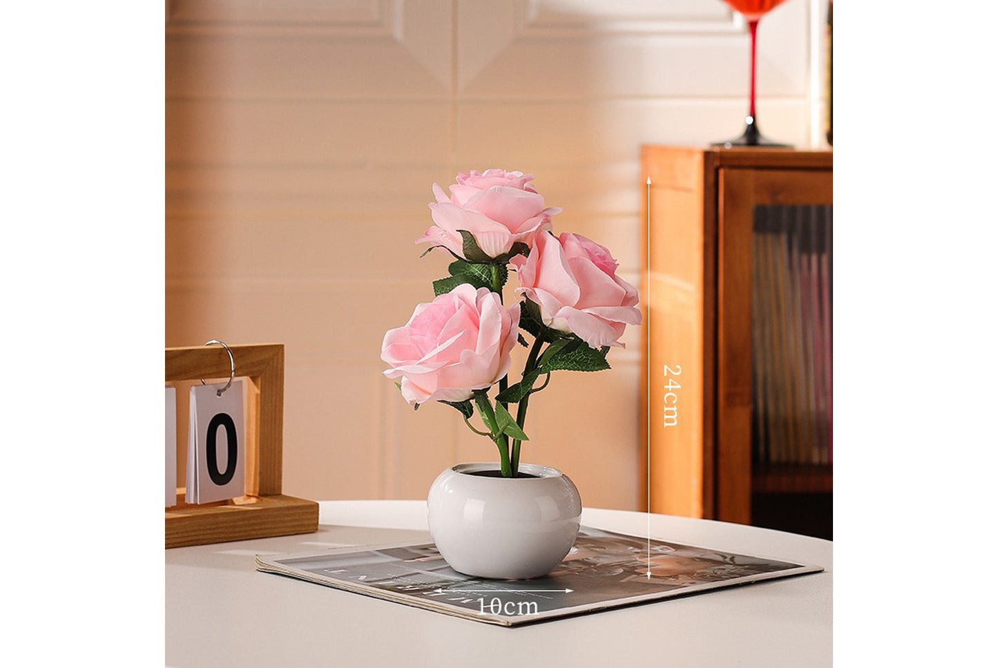 Preserved Rose Night Light