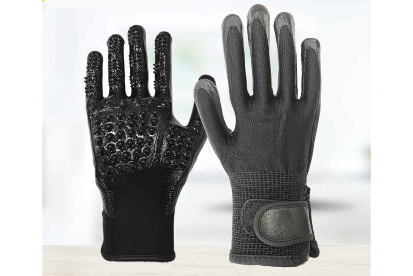 Pet Bathing Massage Gloves