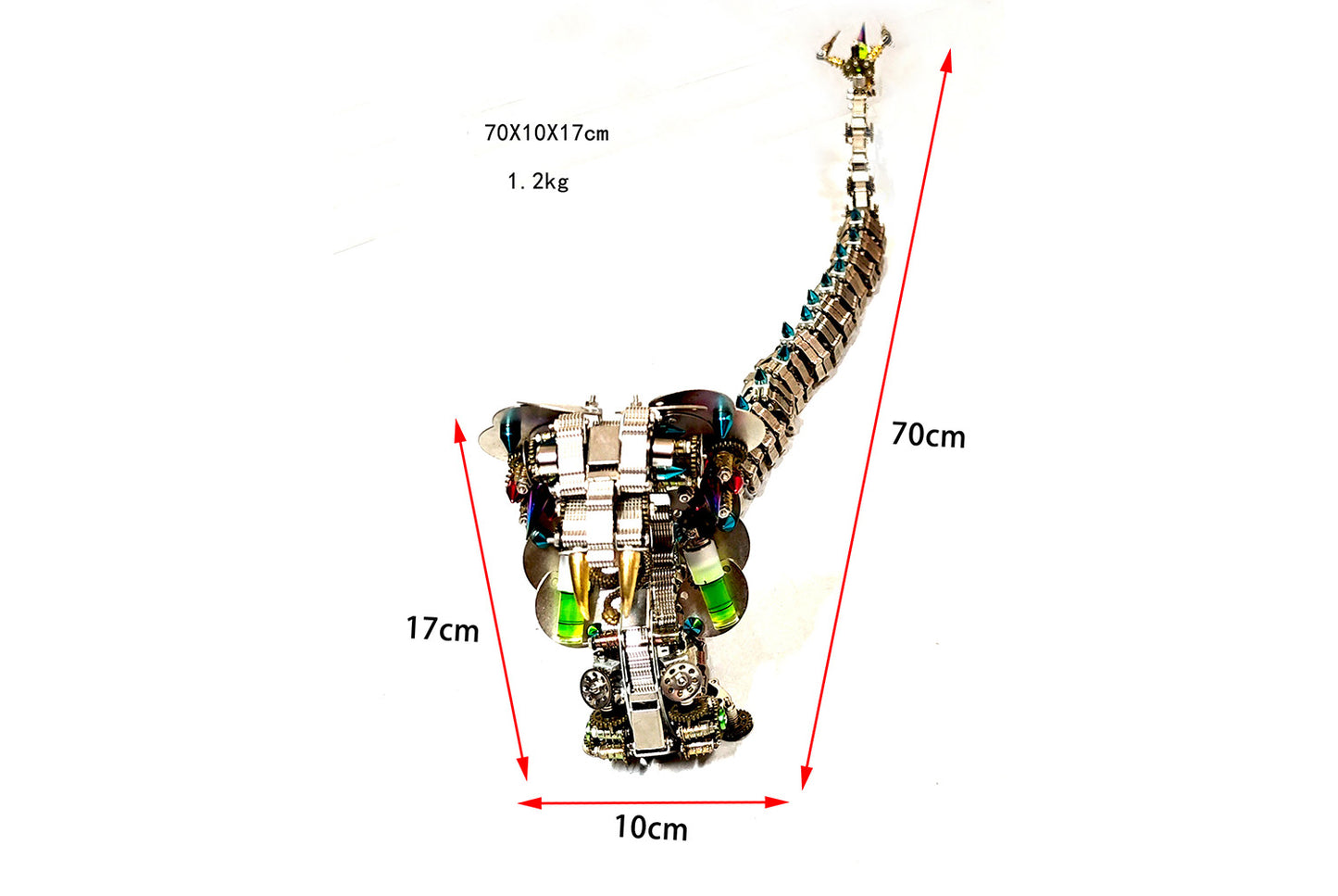 Cobra Rattler Metal Assembly Model