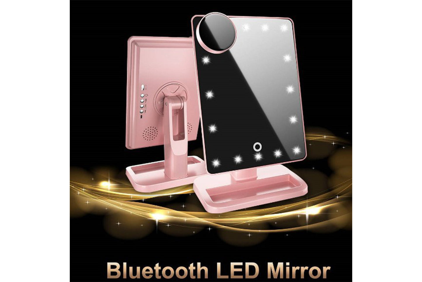 Bluetooth Music Makeup Mirror