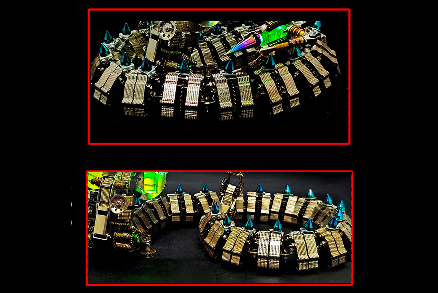 Cobra Rattler Metal Assembly Model