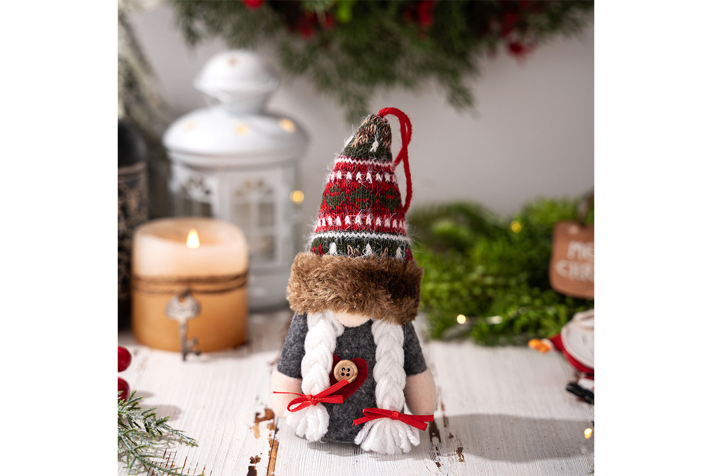 **Christmas Rudolph Lighted Pendant**