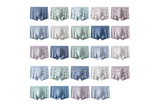 Men's Class A Pure Cotton Summer Sports Boxer Briefs