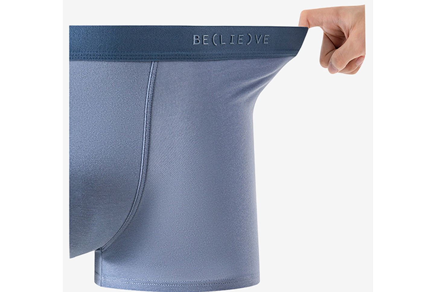 Men's Class A Pure Cotton Premium Boxer Briefs - Antibacterial and Breathable Plus Size Boxer Shorts