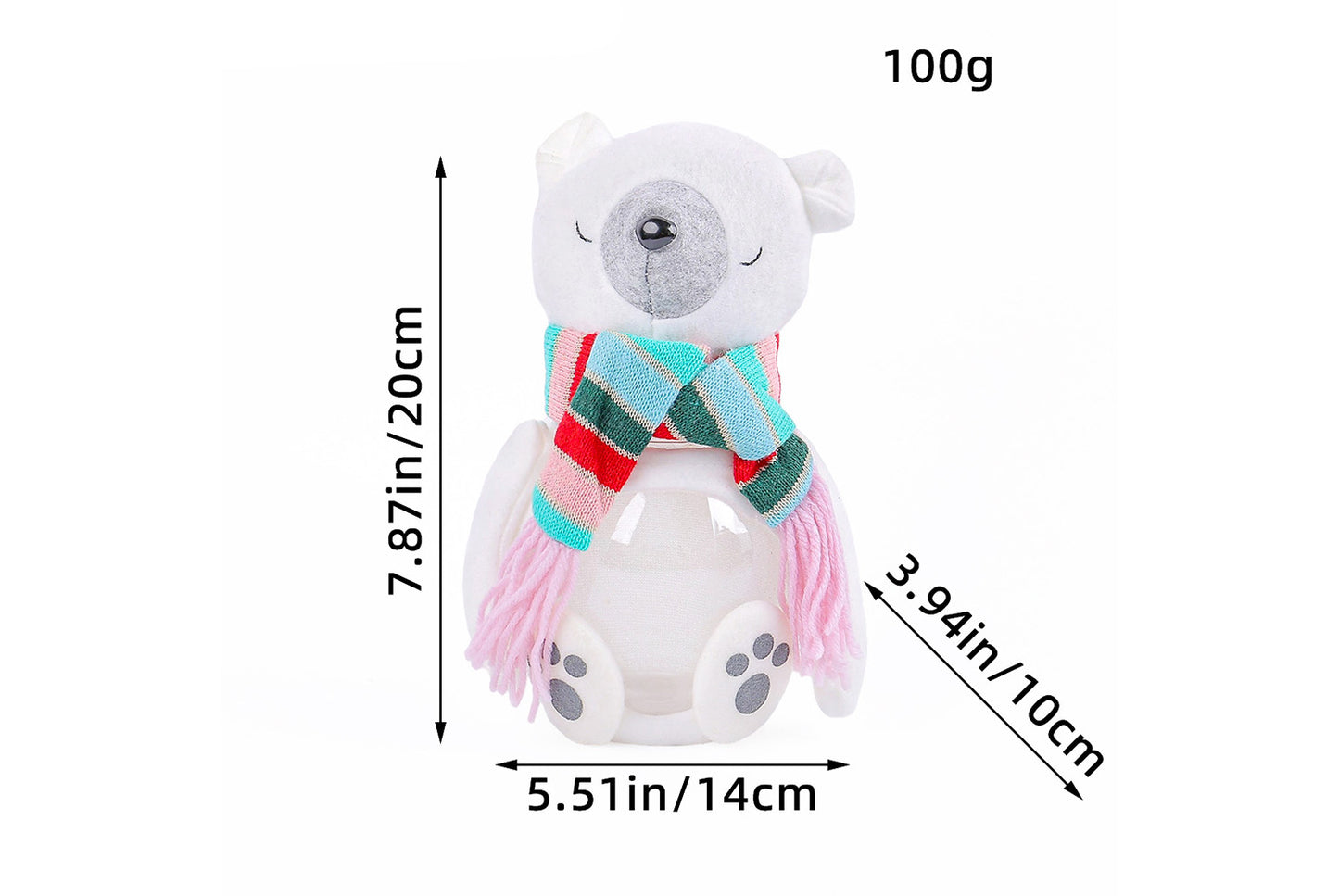 Creative Children's Gift, Transparent Plastic Jar