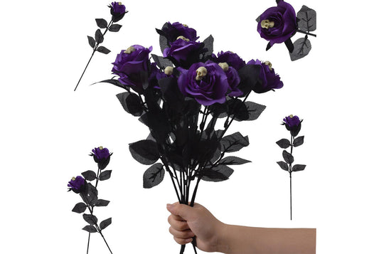 **Halloween Gothic Simulated Roses