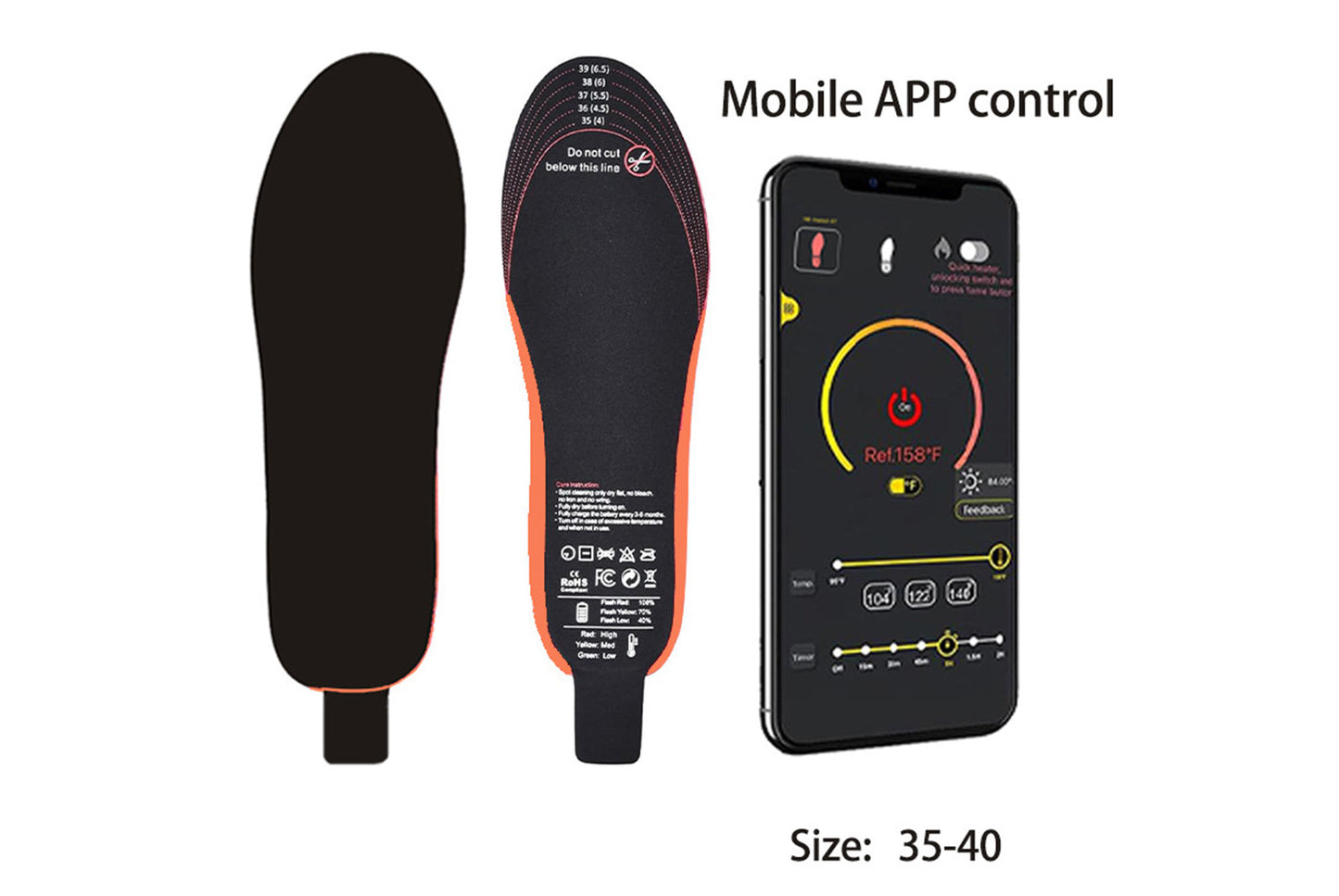 Electrically Heated Insoles
