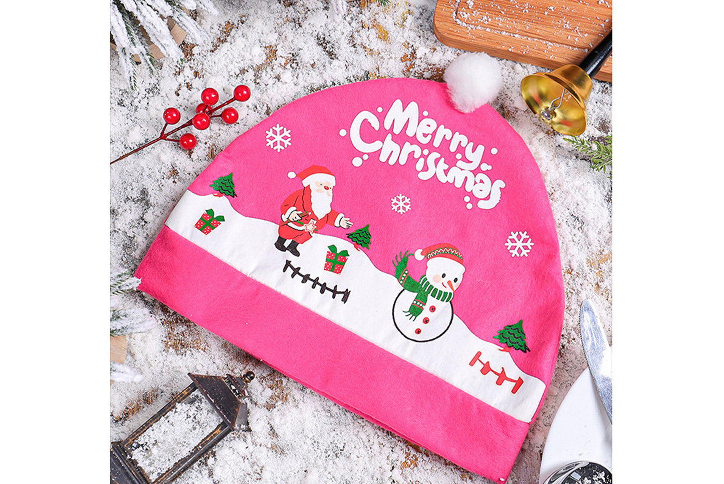 Christmas Car Seat Covers - Holiday Car Decorative Cushion Covers