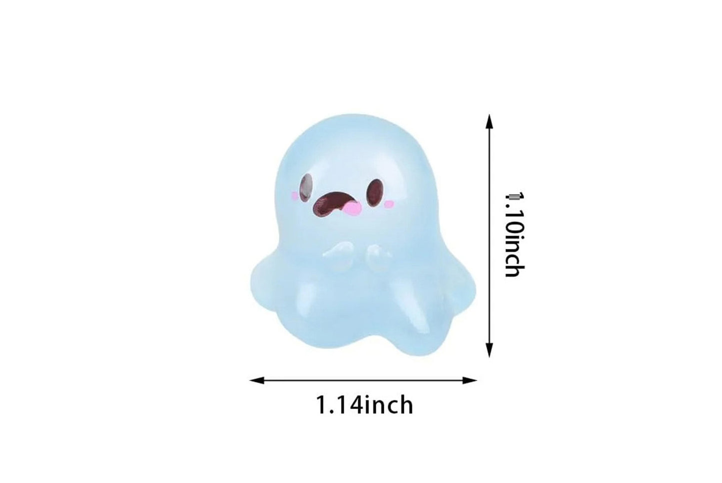 Glow in the Dark Mini Ghost Figures