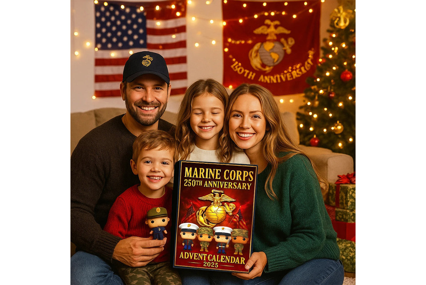 Advent Calendar 2025 Marine Corps 250th Anniversary