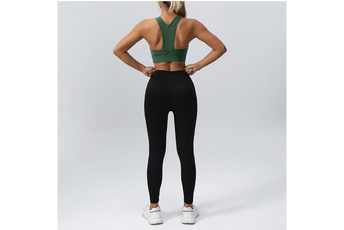 **High-Strength Shock-Insulating Sports Bra (Beautiful Back Yoga Bra)**