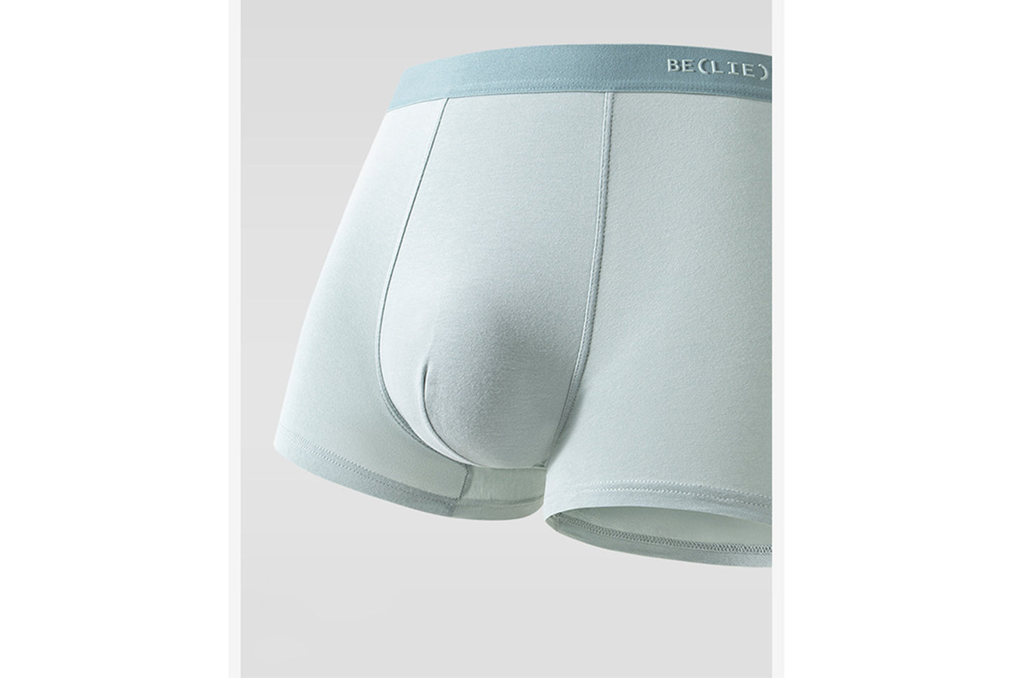 Men's Class A Pure Cotton Premium Boxer Briefs - Antibacterial and Breathable Plus Size Boxer Shorts