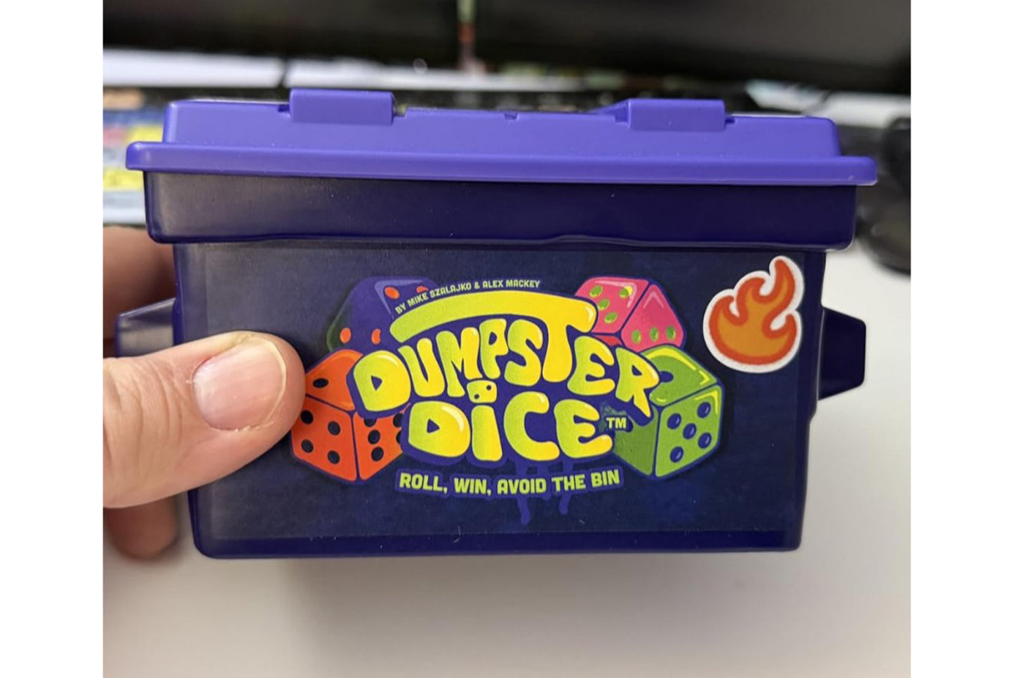 Dumpster Dice Fast-Paced Family Dice Game