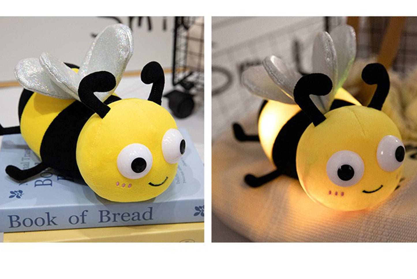 **Luminous Insect Plush Toy | Soothing Birthday Gift for Children**