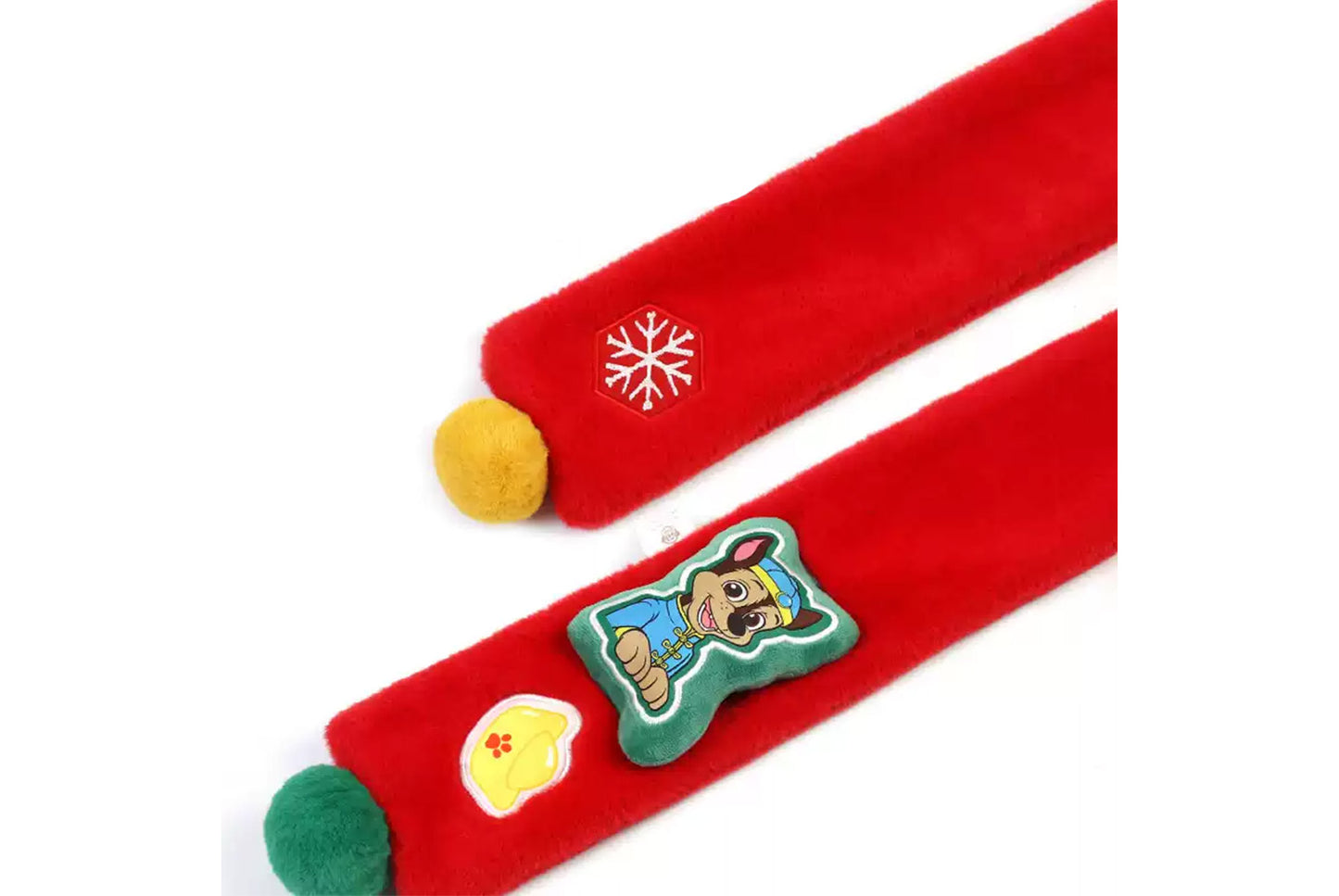 **Paw Patrol New Year Red Children's Warm Scarf (Adjustable)**