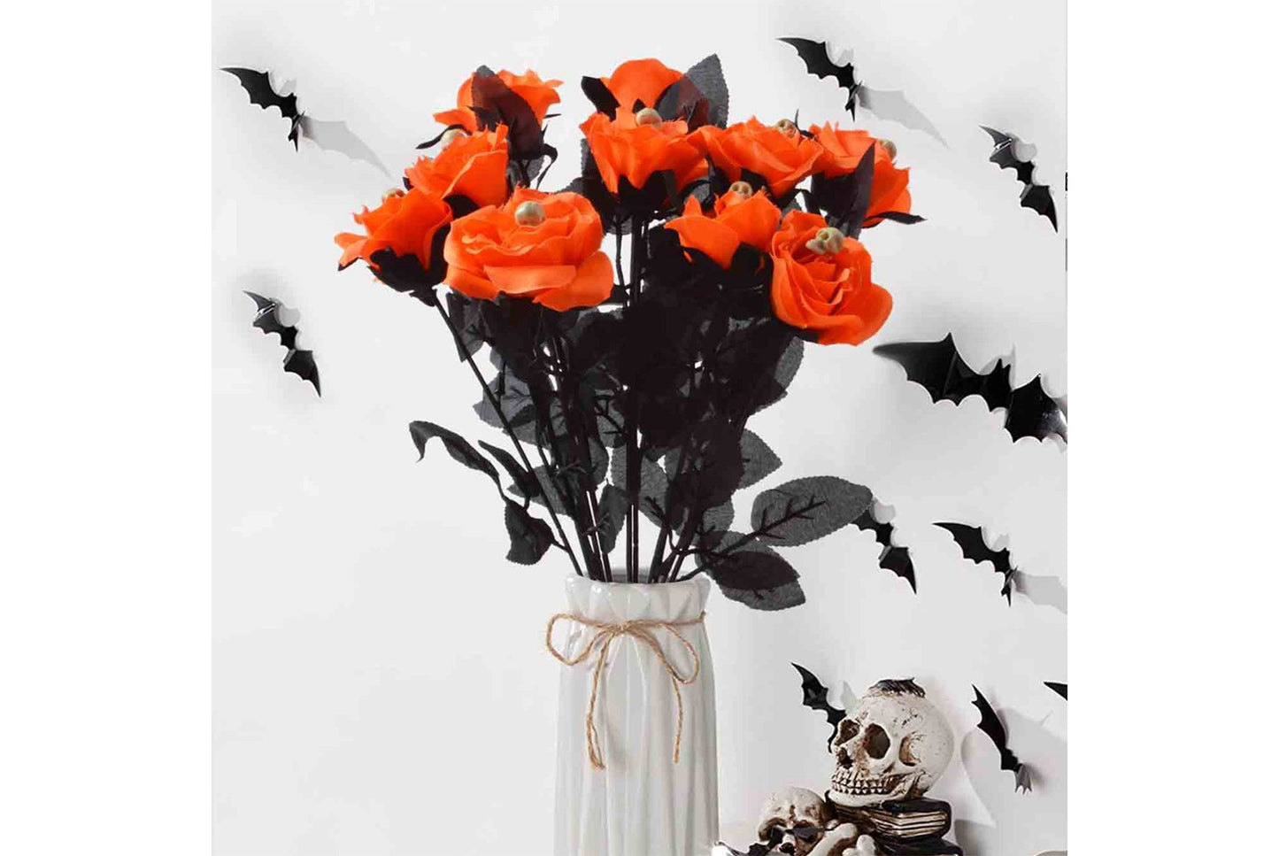 **Halloween Gothic Simulated Roses