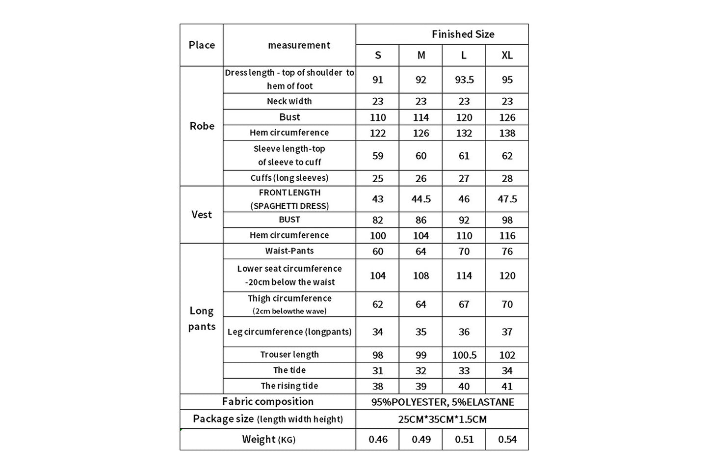 **Women's Three-Piece Pajama Set**