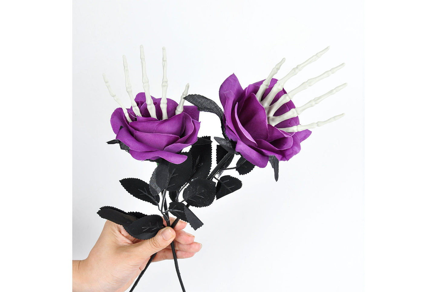 Halloween Skeleton Hand Rose Cuttings (Pack of 4)