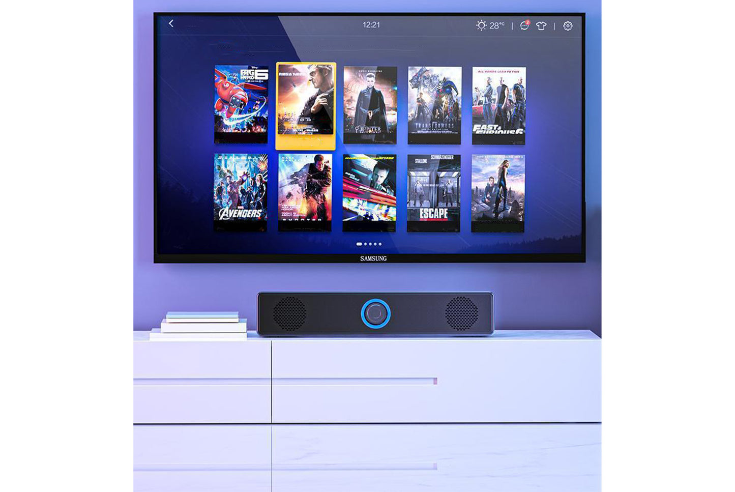 Dual-Speaker Computer Speaker