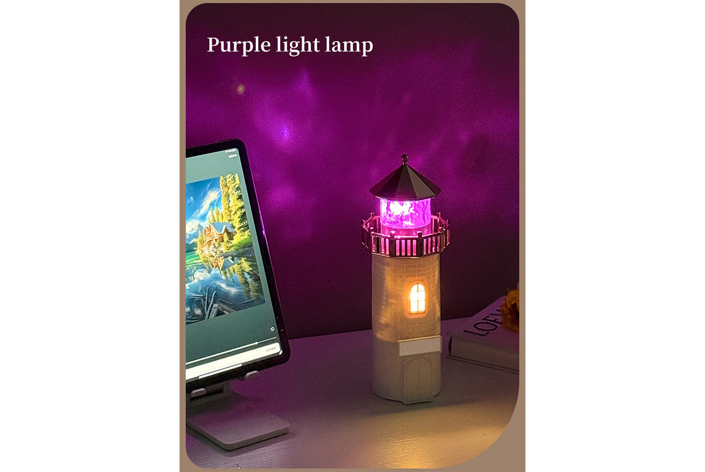**Lighthouse Ambiance Night Light Bluetooth Model**