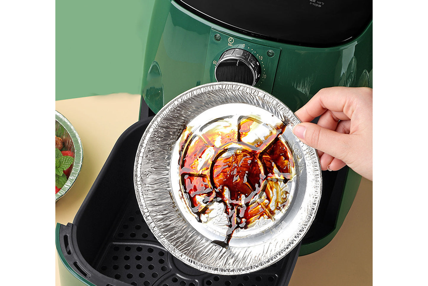 Thickened oven tin foil tray