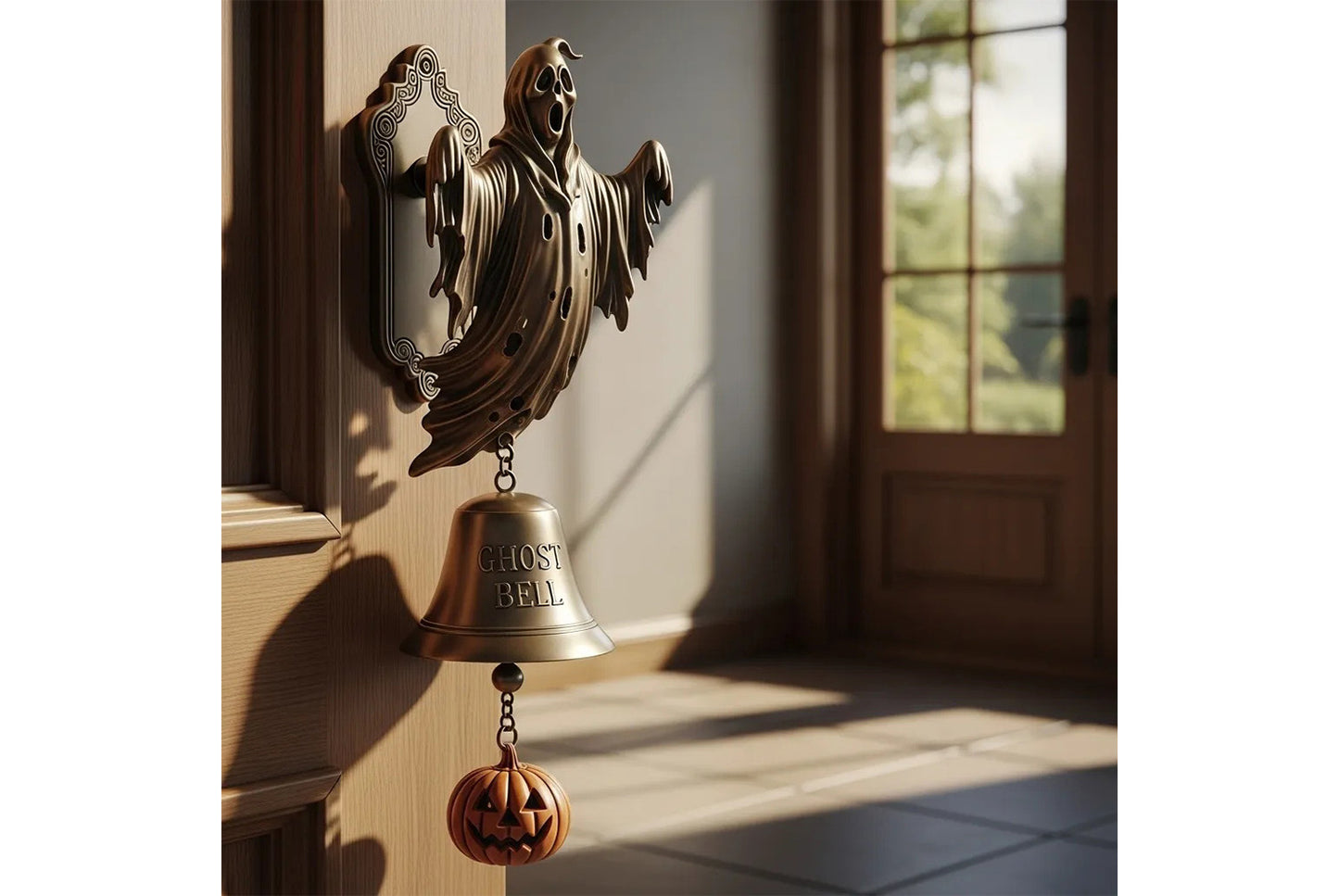 **Halloween Doorbell Decoration | Holiday Hanging Ornament**