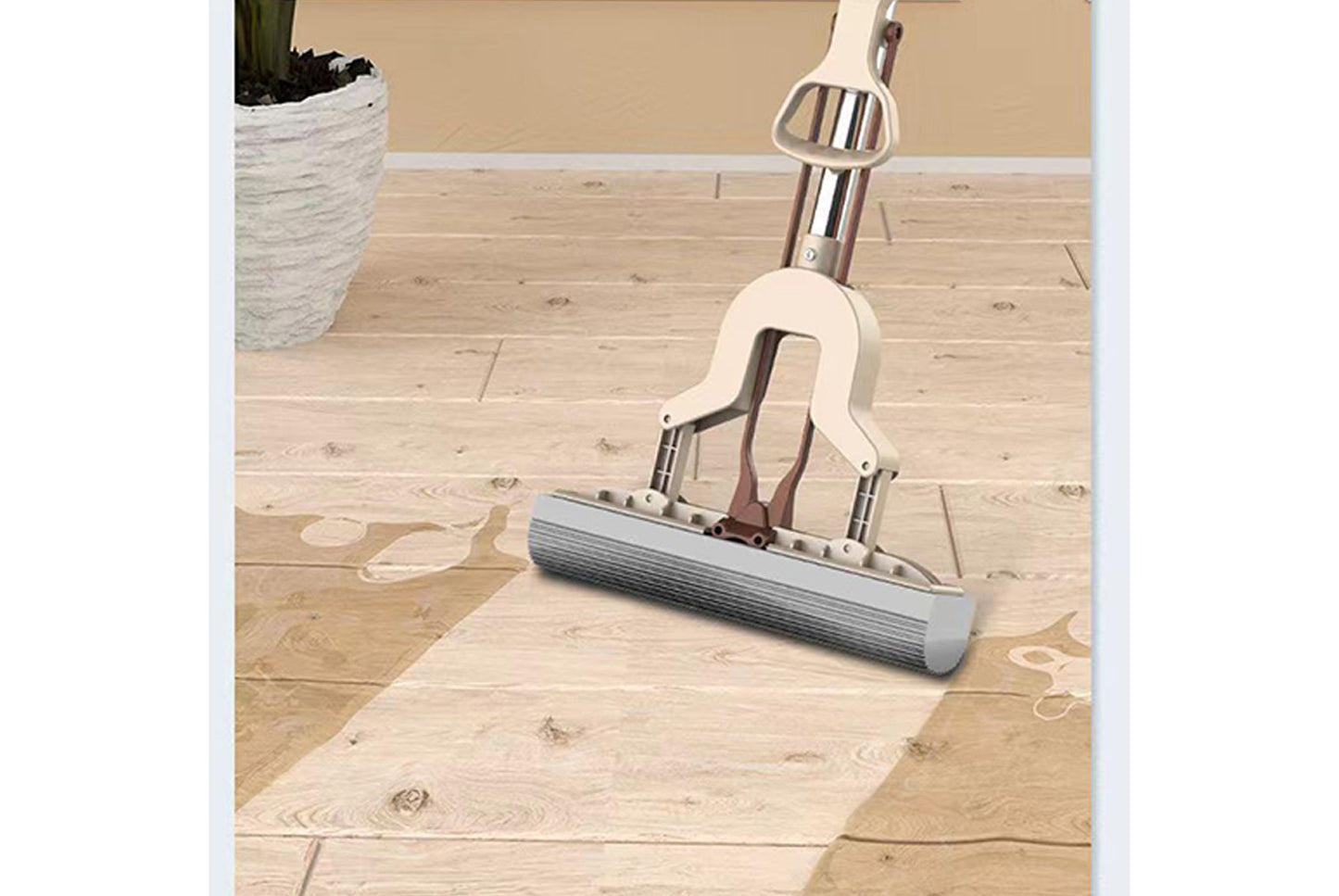 Hands-Free Washable PVA Mop