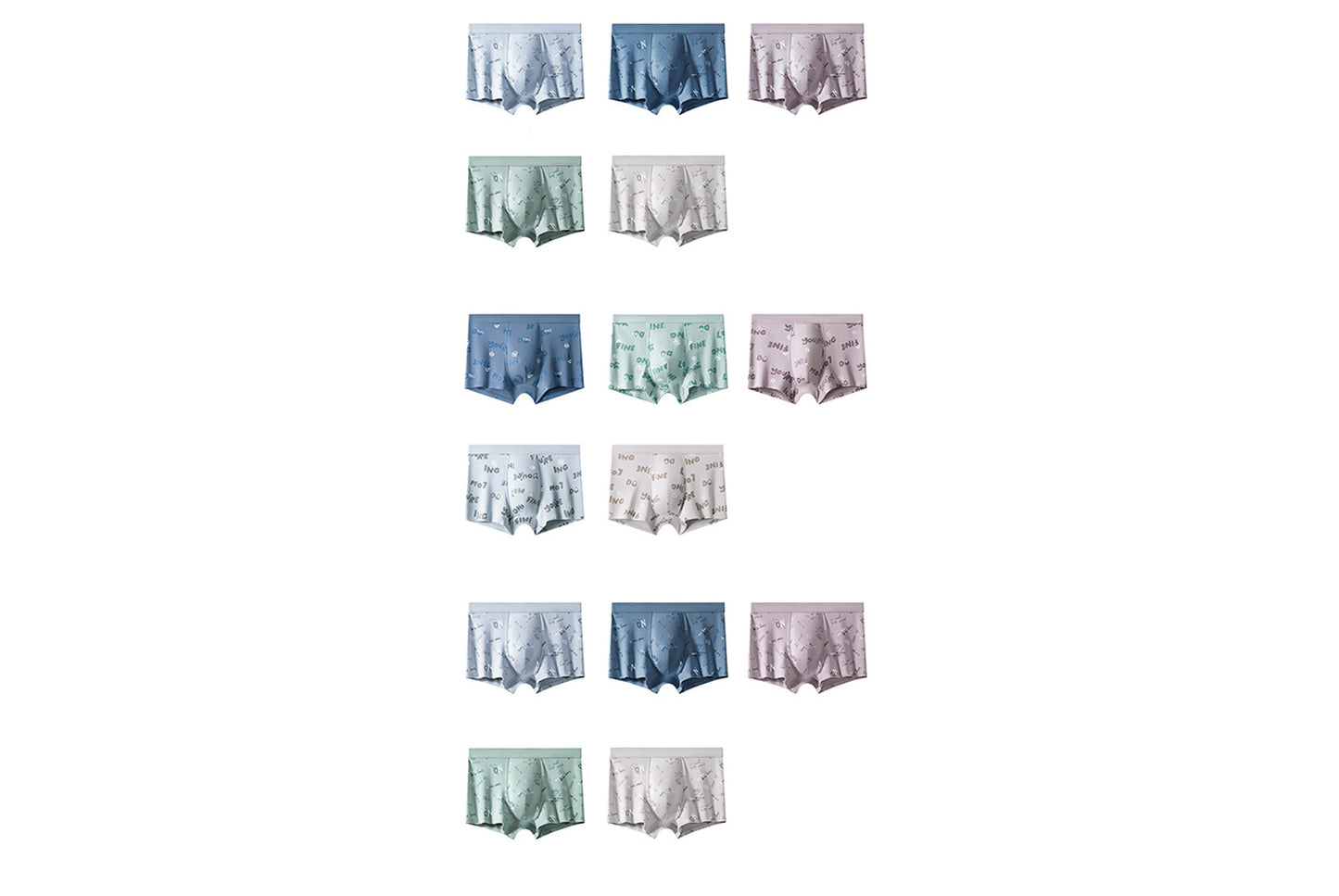 Men's Class A Pure Cotton Summer Sports Boxer Briefs