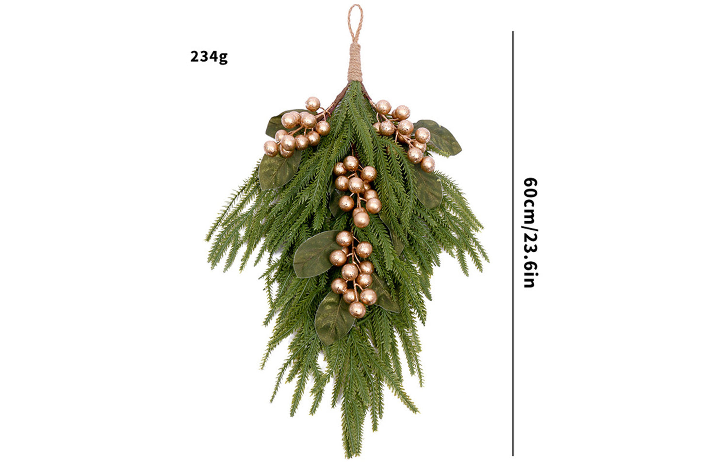 PE Upside-Down Christmas Tree Decoration