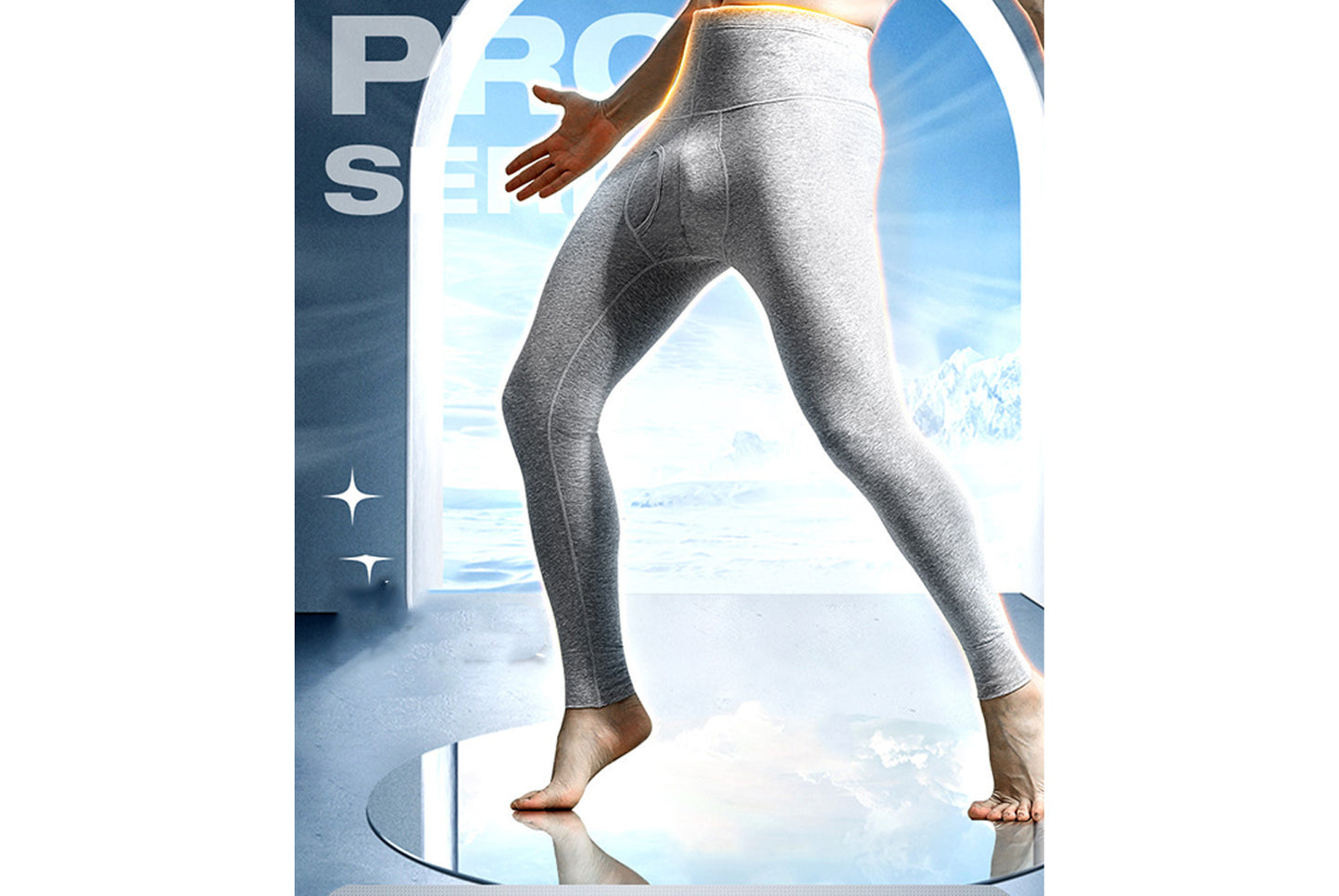 **Men's Thin Cotton Warm Long Johns**