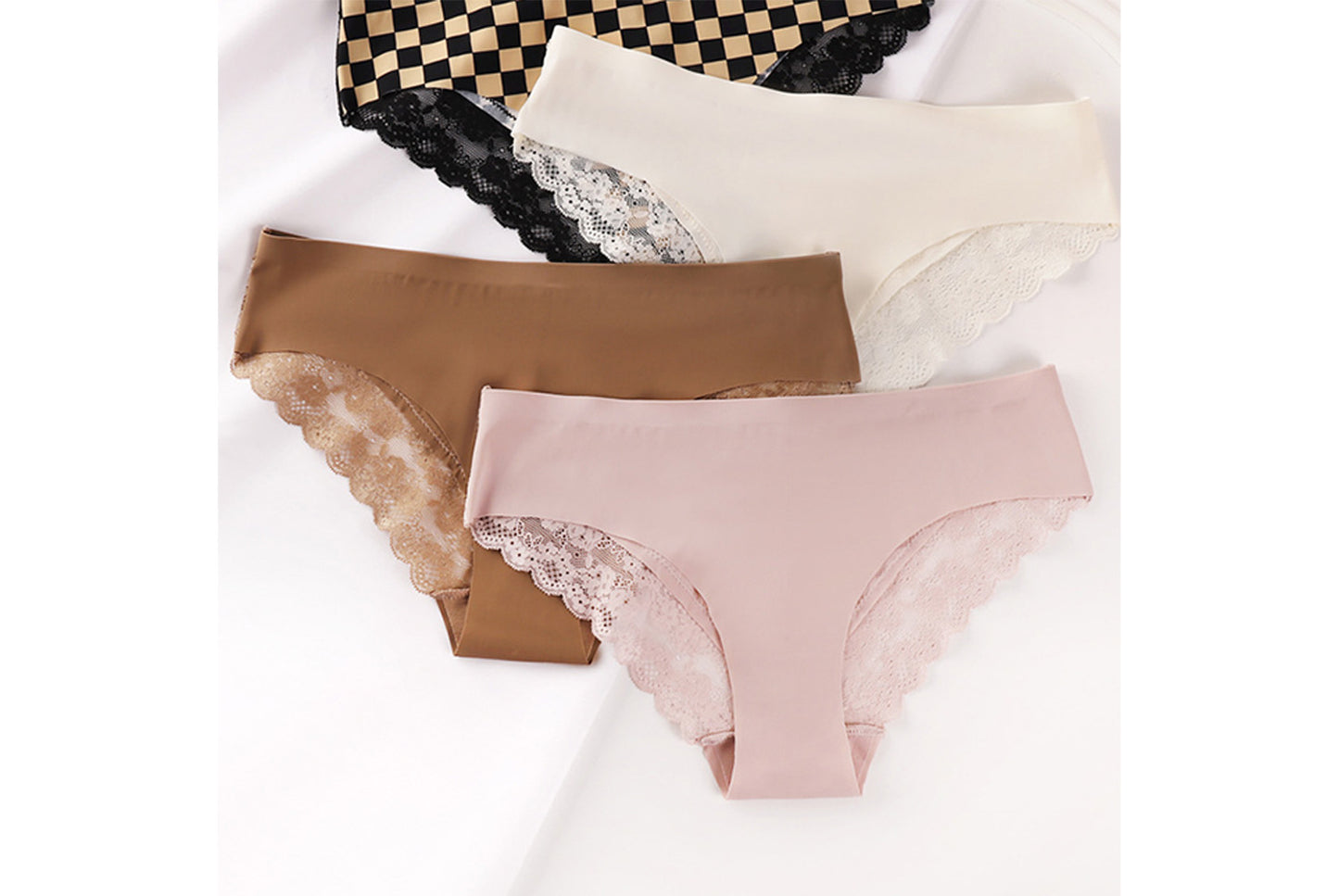 **Sexy Lace Breathable Women's Briefs**