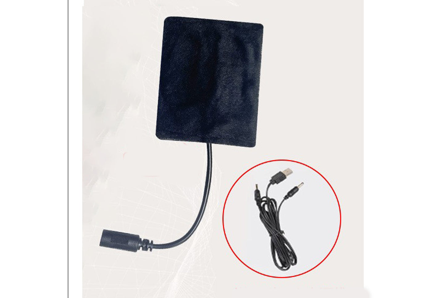 **USB Heated Gloves (Fleece-lined, Windproof, and Waterproof)**