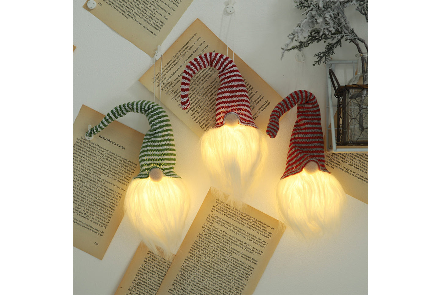 Faceless Doll Light Ball Ornament