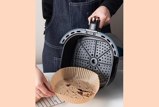 Silicone oil paper plate for air fryer