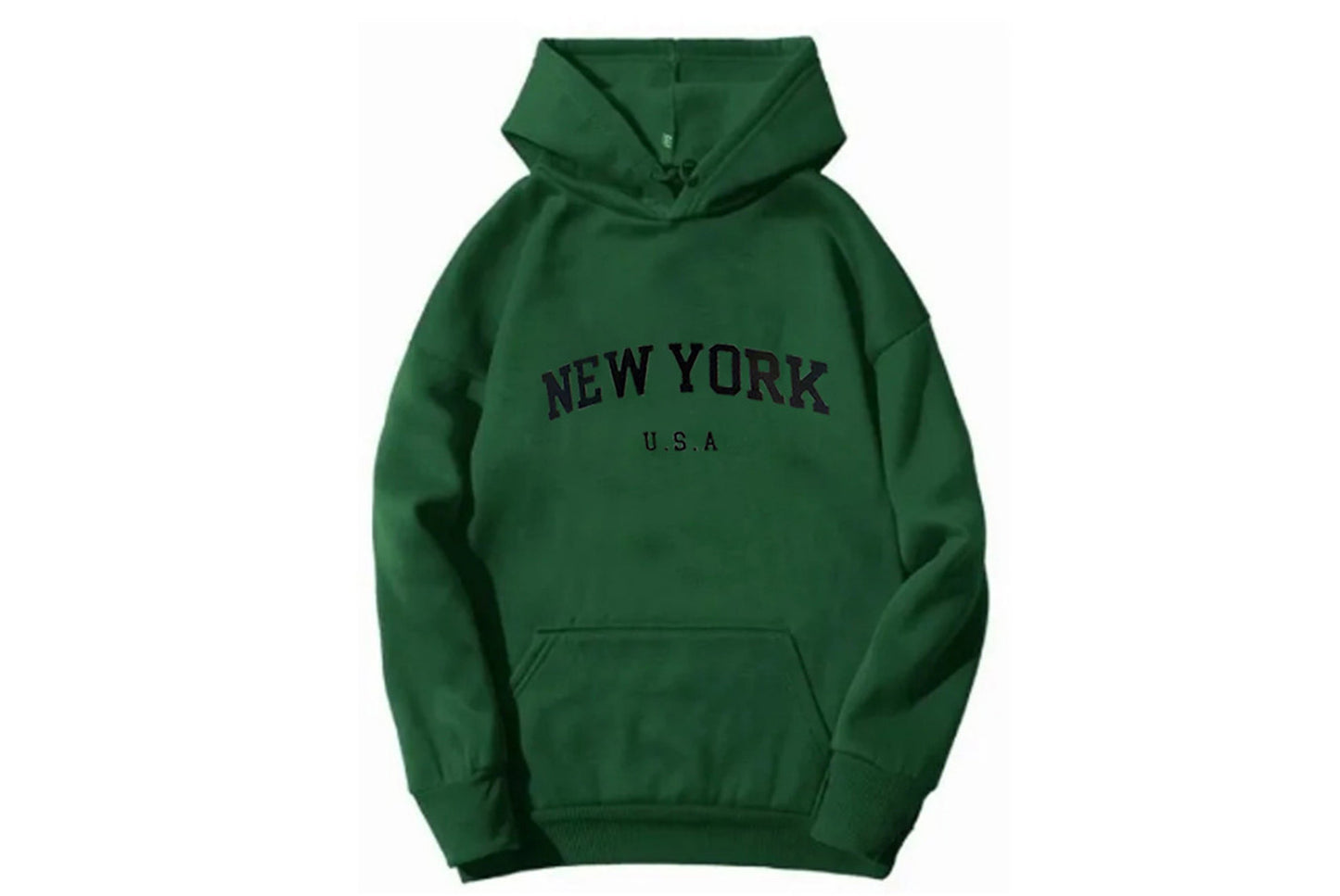 NEW YORK USA Letter Print Hoodie