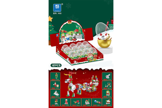 **Holiday Themed Gachapon Blind Box | Combinable Building Block Toy**