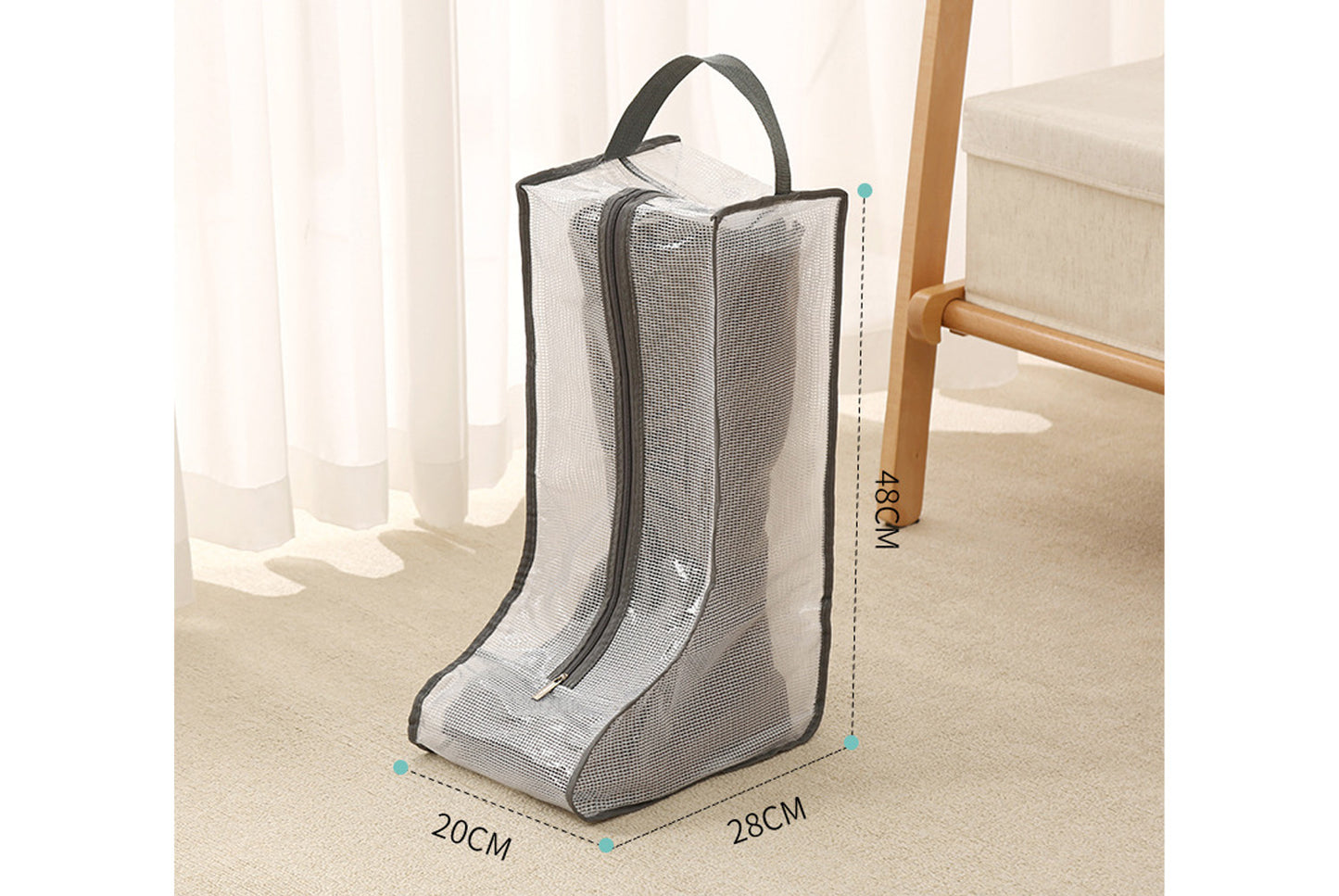 Transparent Waterproof Shoe and Boot Dustproof Bag