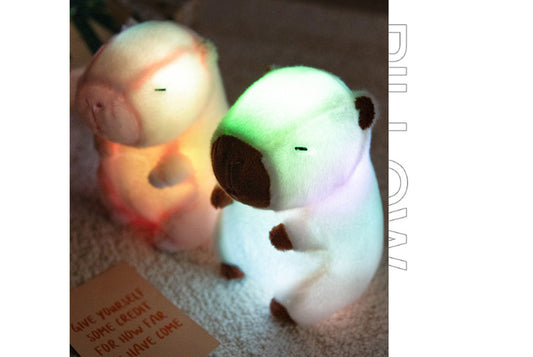 Light-Up Capybara Plush Toy