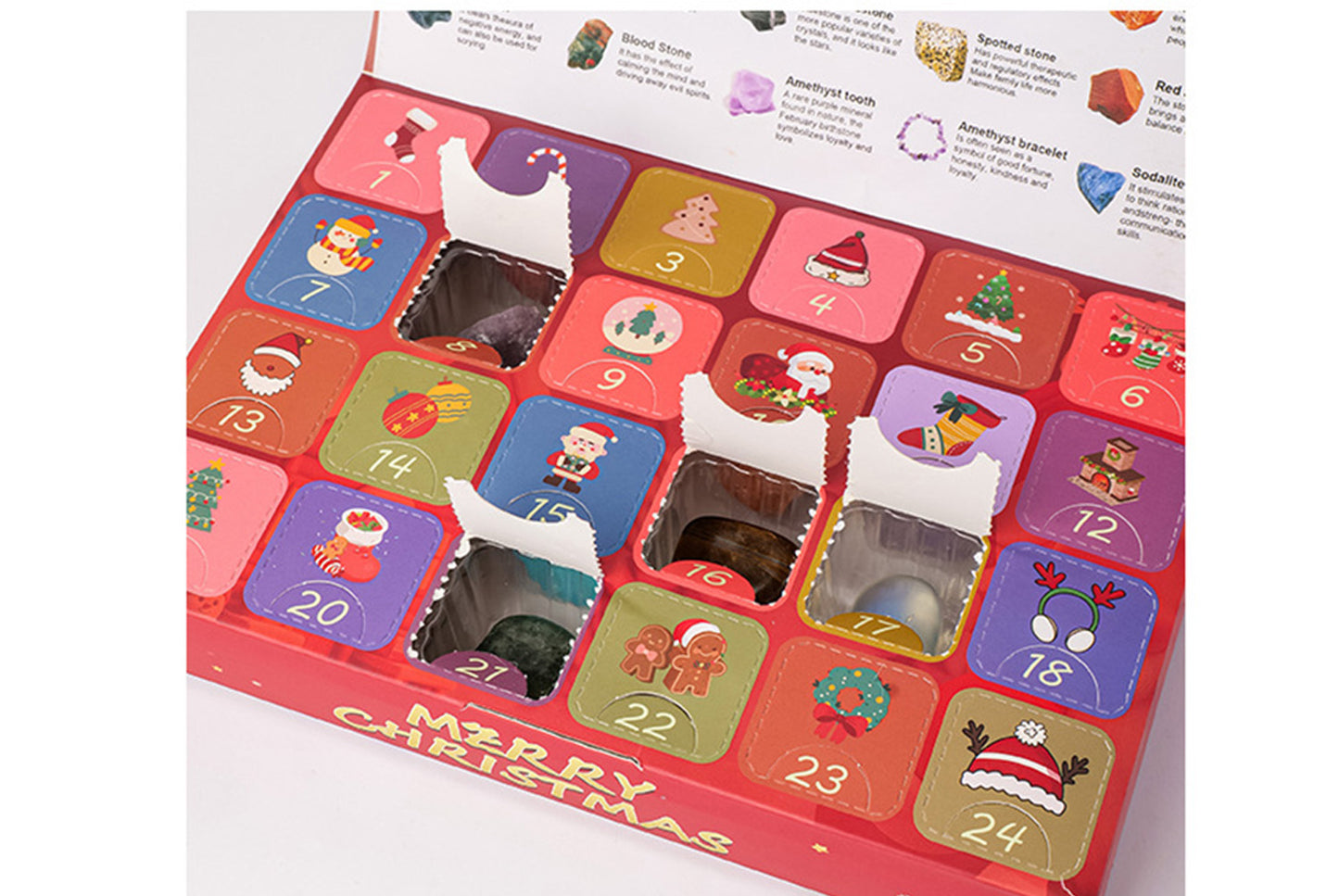 Jewelry Christmas Poke & Poke Crystal Set