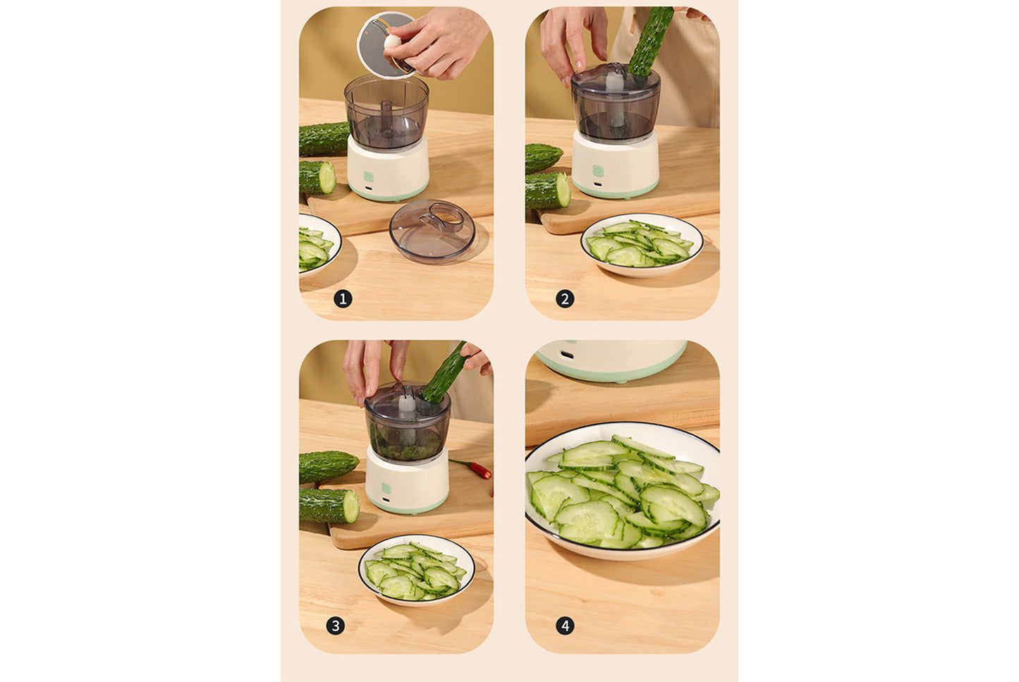 Wireless Multi-functional Food Processor